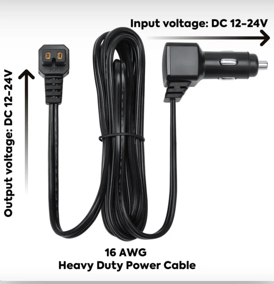 12 Volt Male Cigarette Lighter Plug for ICECO Fridge Freezer | Ship Out in Mid-August