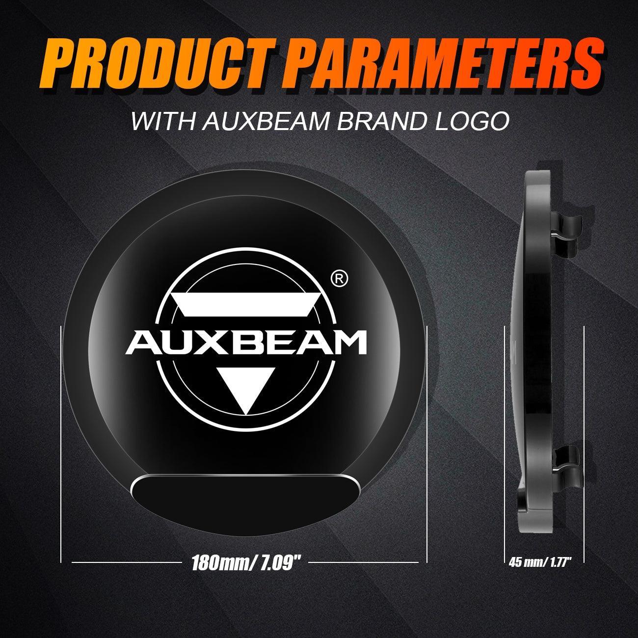 كفرات (2PCS/SET) 9 INCH ROUND LED DRIVING LIGHT BLACK COVER LIGHT SHIELD COVER