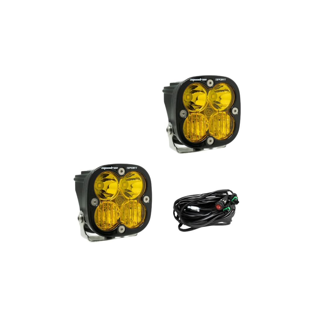LED Light Pods Pair Squadron Sport Baja Designs