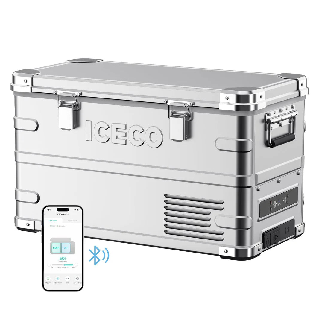 37QT APL35 Ultralight Dual Zone Aluminum Freezer | ICECO (كرتون مفتوح)
