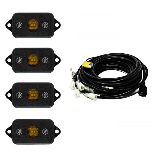 LED Rock Light Kit - Universal-Amber