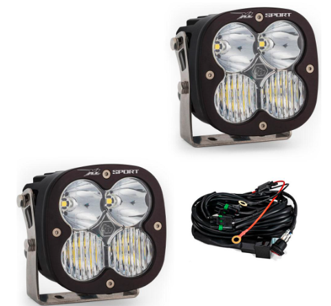 XL Sport LED Auxiliary Light Pod Pair - Universal