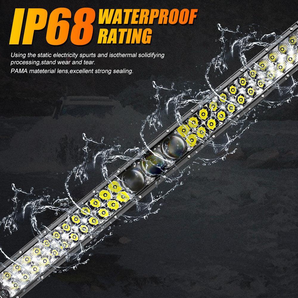 5D-PRO Series Off-Road LED Light Bar (12" - 52") High-Intensity Spot Beam
