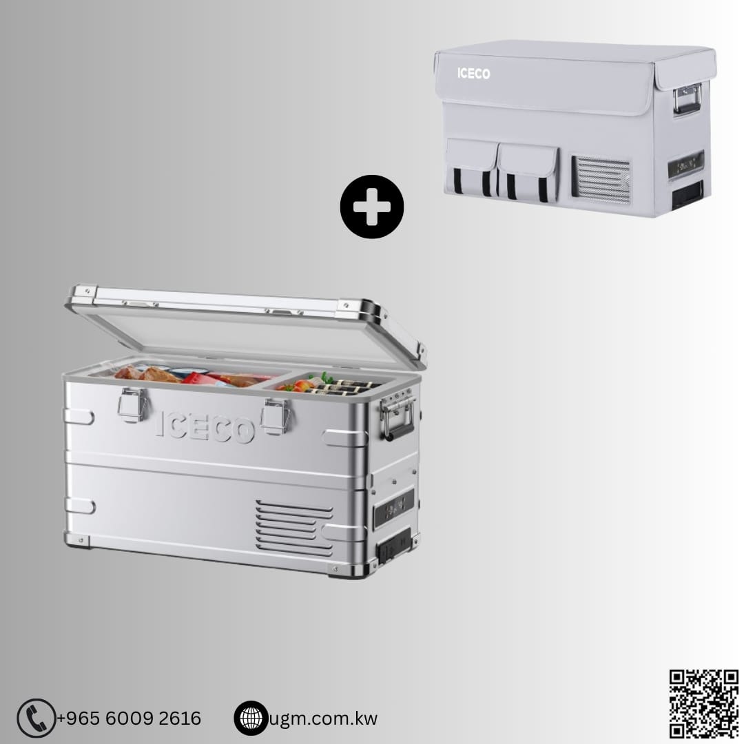 37QT APL35 Ultralight Dual Zone Aluminum Freezer | ICECO + Cover