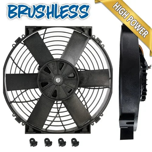 Brushless 12" High Power Thermatic® Electric Fan (12V) (#0127)