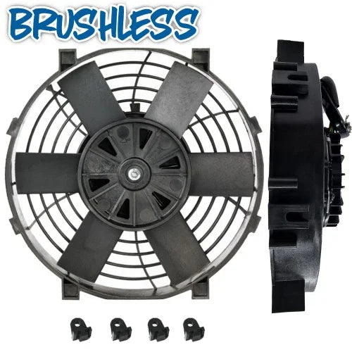 Brushless 9" Thermatic® Electric Fan (12V)