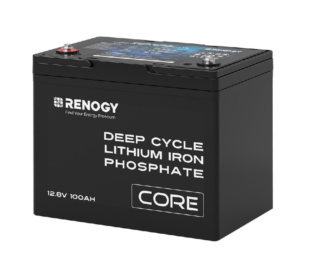 12V 100Ah Smart Lithium Iron Phosphate Battery بطارية ليثيوم 100 امبير