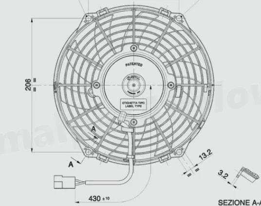 SPAL (VA07-AP8/C-58S)