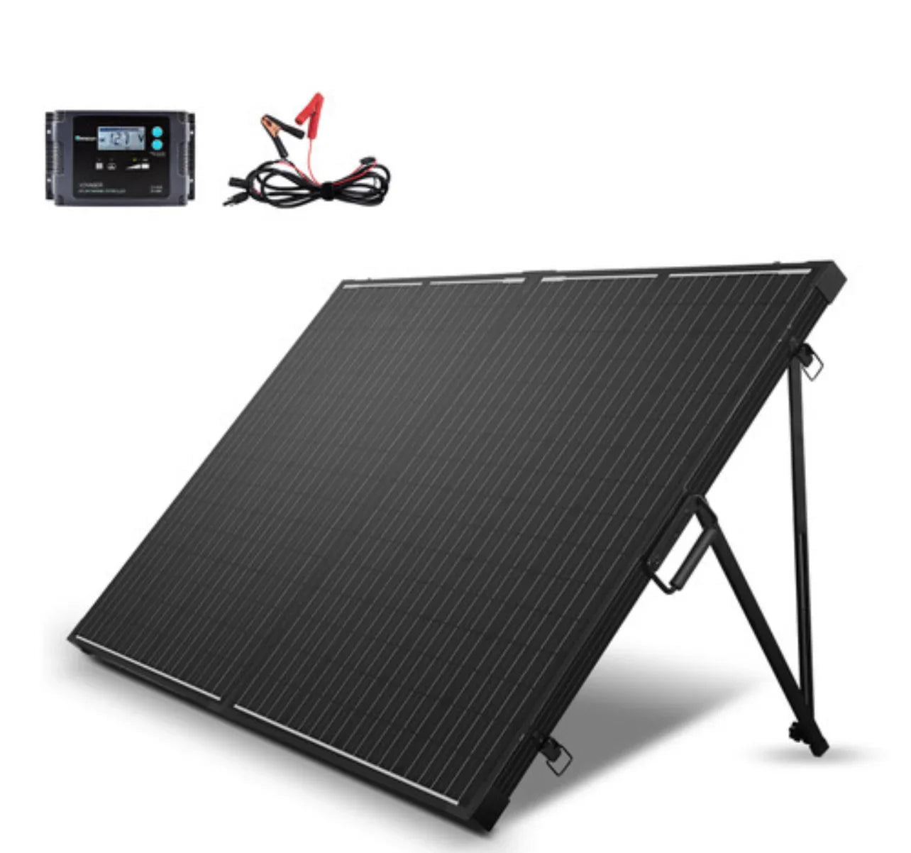 200 Watt 12 Volt Monocrystalline Foldable Solar Suitcase لوح طاقة شمسية