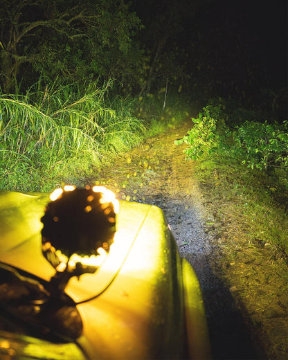 ليت 4 انش CUBE-Z Series 4 Inch LED Pod Lights Off Road Lights with White DRL & Amber Turn Signal Lights