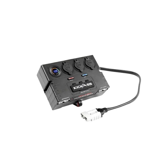 KickAss Mini 12V Control Box - 2 x Anderson, 6 x USB & 3 x Cig Sockets