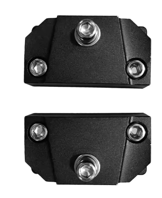 قواعد كشافات -Universal 2-piece Hood Mount LED Light Brackets Work Light Pods