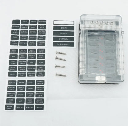 12Way fuse box with led indicator
