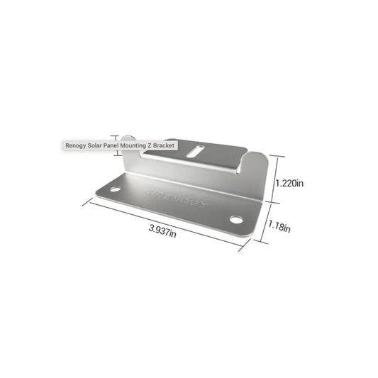 Solar Panel Mounting Z Bracket - Set of 4