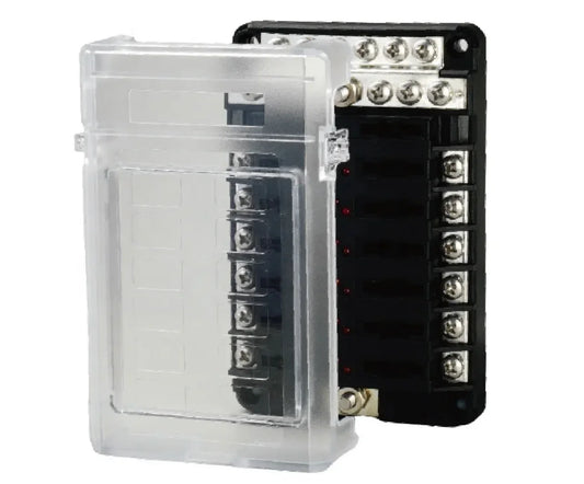 12Way fuse box with led indicator