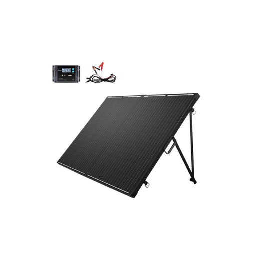 200 Watt 12 Volt Monocrystalline Foldable Solar Suitcase