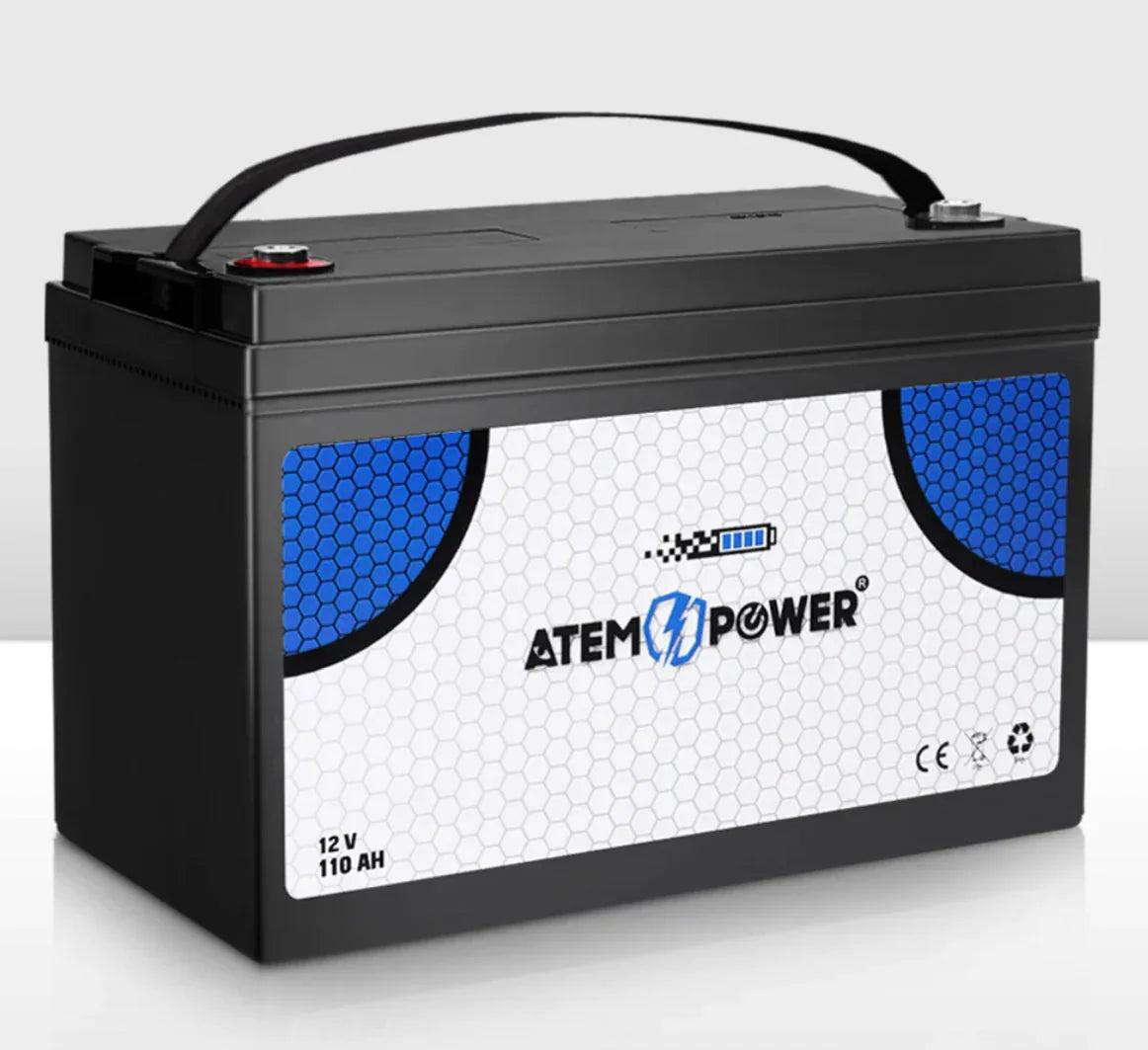 110AH AGM Battery 12V AMP Lead Acid SLA Deep Cycle Battery