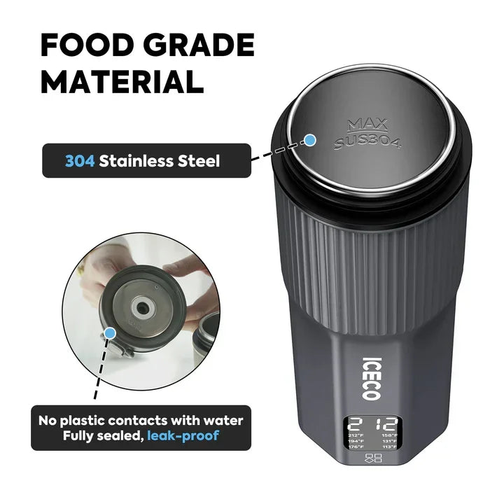 Portable Electric Kettle 12V/24V for Car Use | ICECO