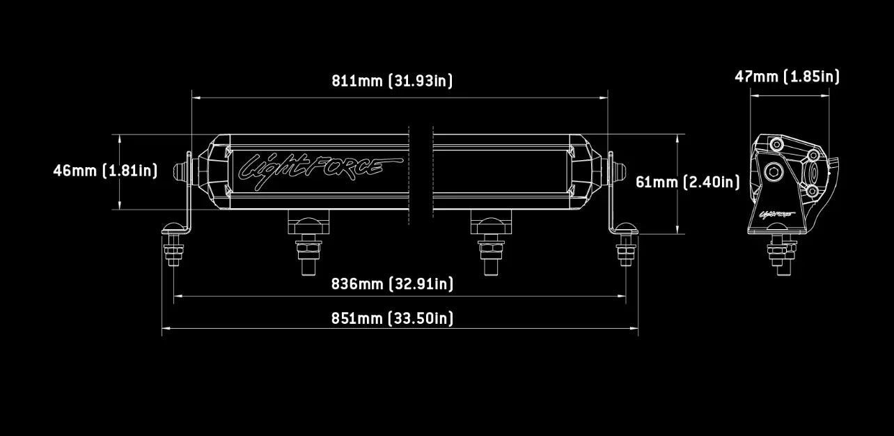VIPER 30 INCH Dual ROW LED LIGHT BAR