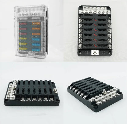 12Way fuse box with led indicator