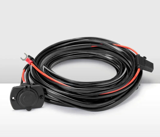 12V Fridge Wiring Kit 6M Cable In-line Fuse DC Cig Plug واير