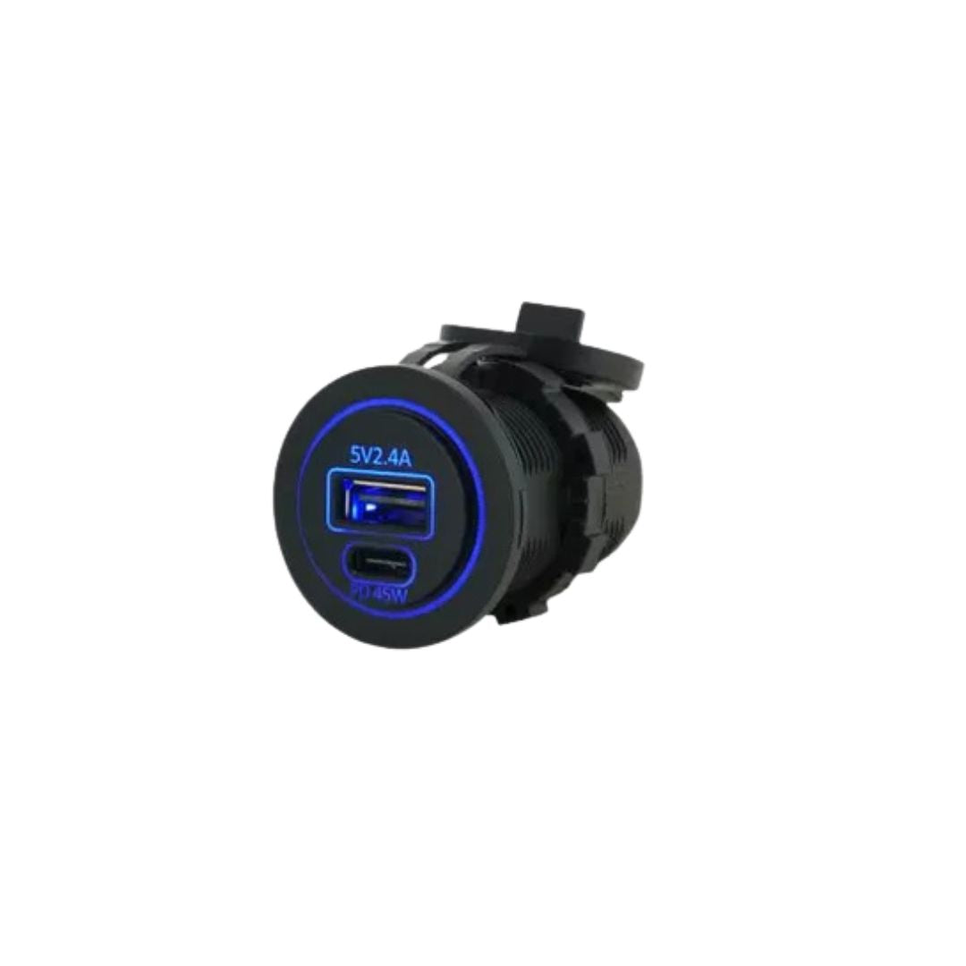 PD USB 1A+1C Charger
