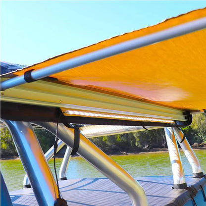 KICKASS 2.0M X 2.5M Heavy Duty Awning With LED Light Strip