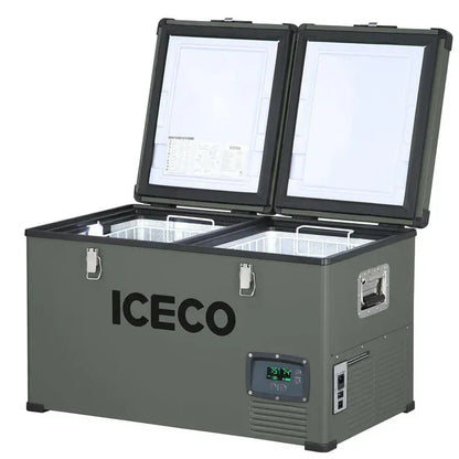VL60 Dual Zone Metal Olive Freezer with Cover | ICECO | 60LTثلاجة