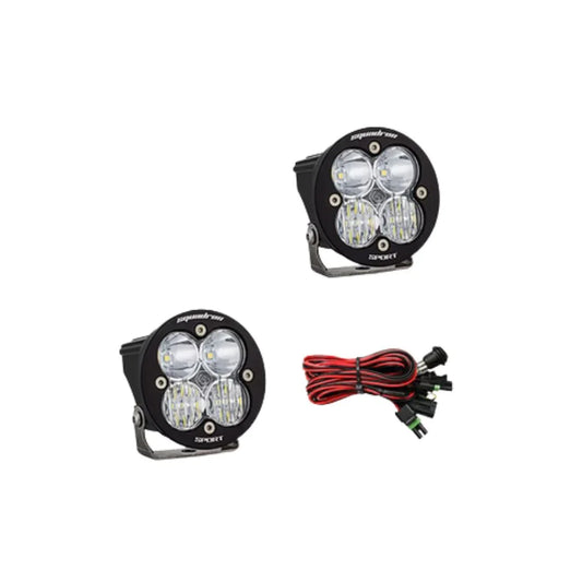 Squadron-R Sport Black LED Auxiliary Light Pod Pair - Universal