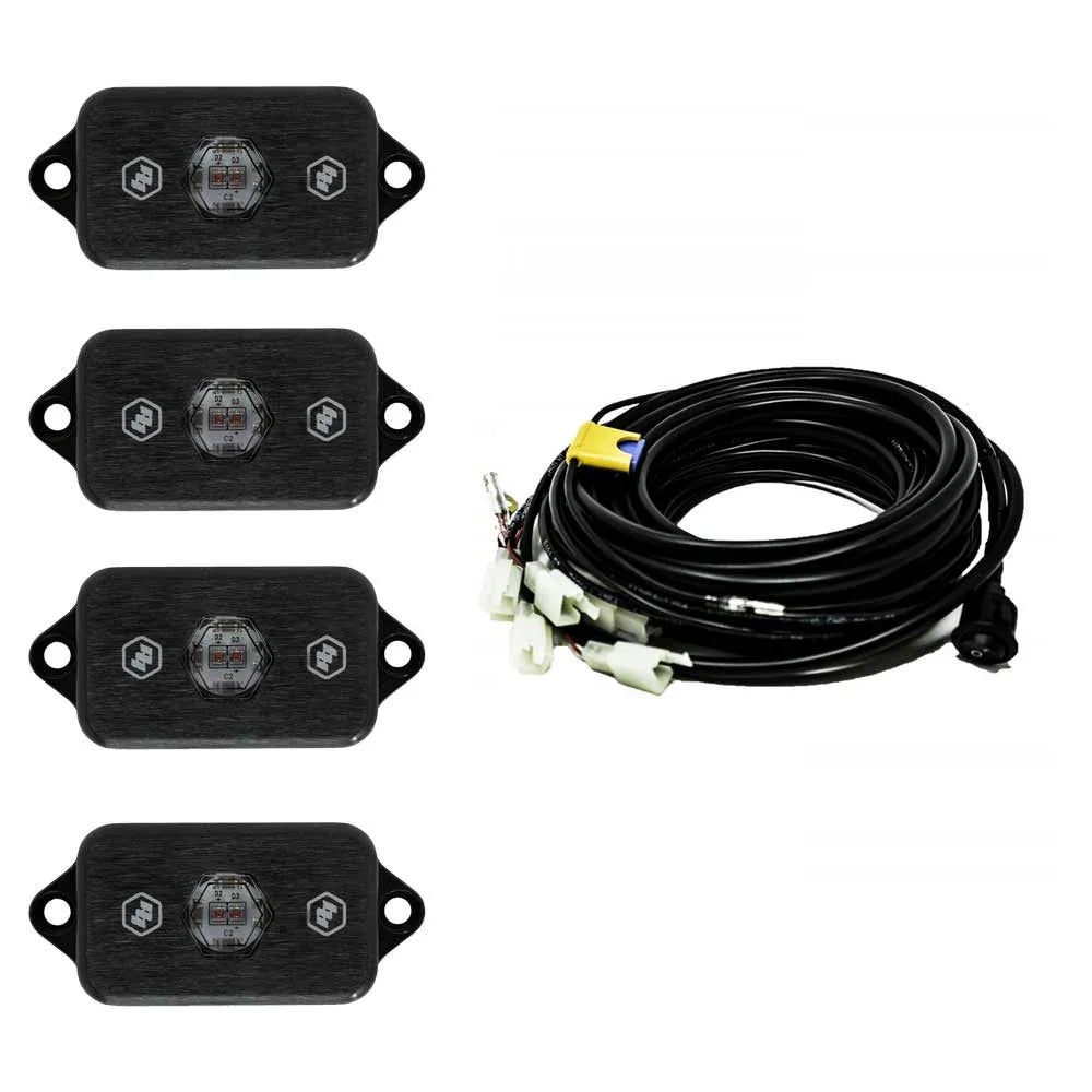 LED Rock Light Kit - Universal-Clear
