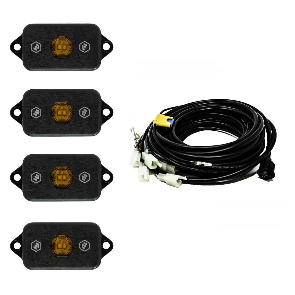 LED Rock Light Kit - Universal-Amber