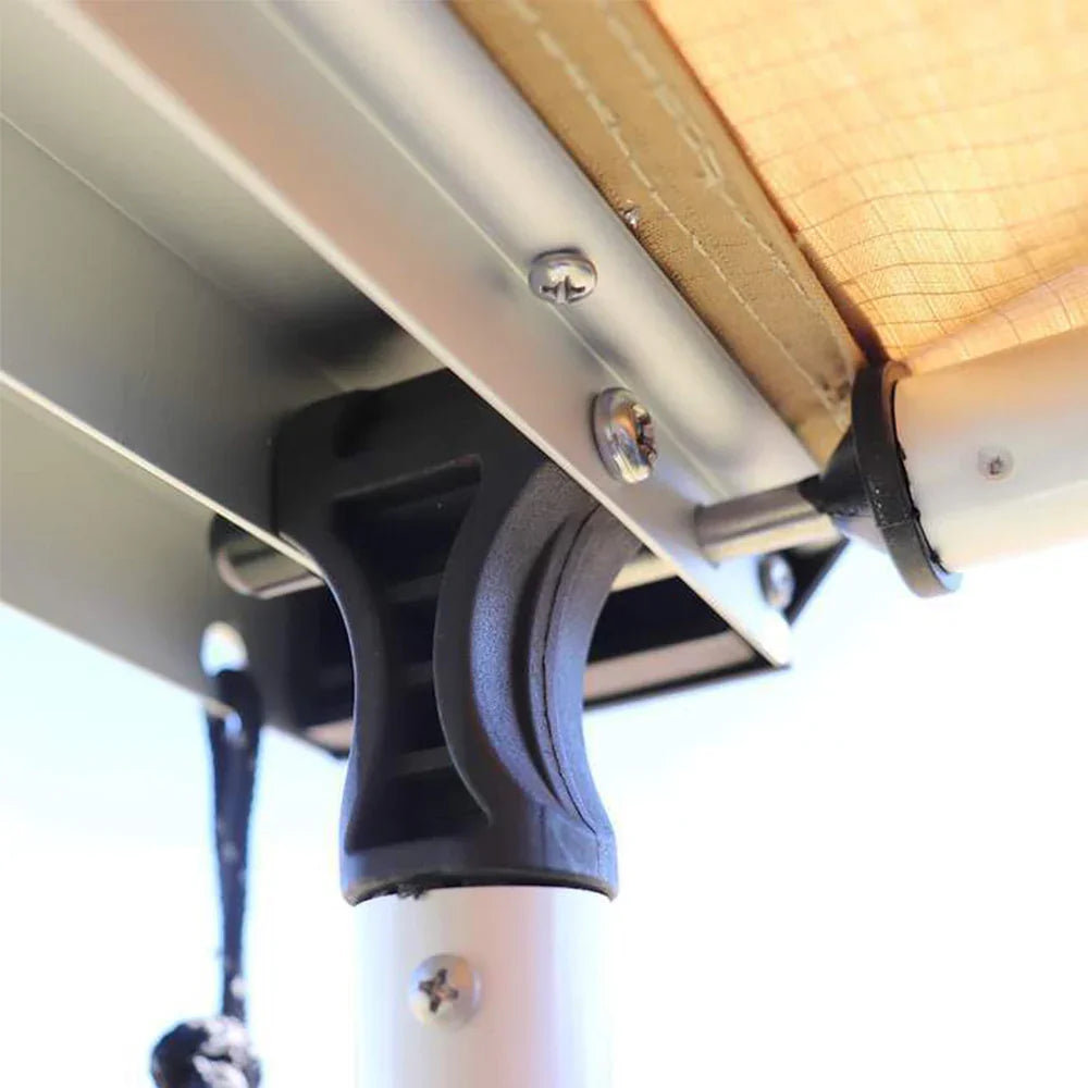 KICKASS 2.0M X 2.5M Heavy Duty Awning With LED Light Strip
