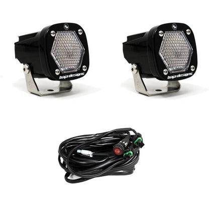 كشاف-S1 Black LED Auxiliary Light Pod Pair - Universal
