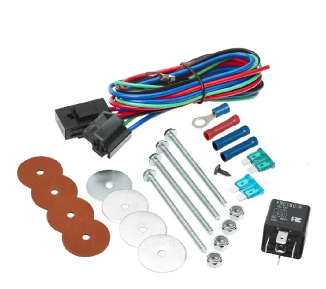 Universal Single Fan Mounting Kit (12V) ظفيرة