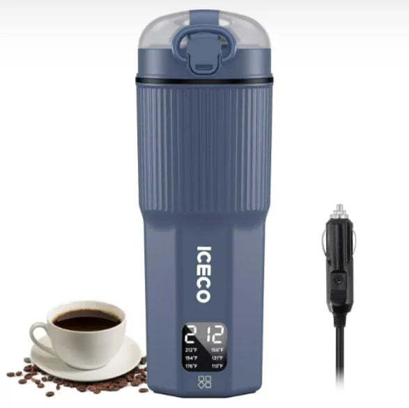 Portable Electric Kettle 12V/24V for Car Use | ICECO-سخان ماء متنقل