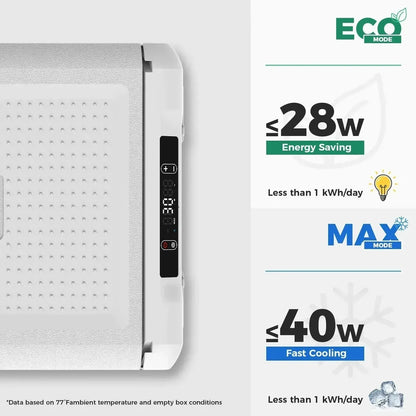 ثلاجة ومجمدة السيارات الكهربائية ست باور RF25 لرحلات تسلا (27 كوارت / 25.5 لتر - 12 فولت) | SetPower RF25 12V