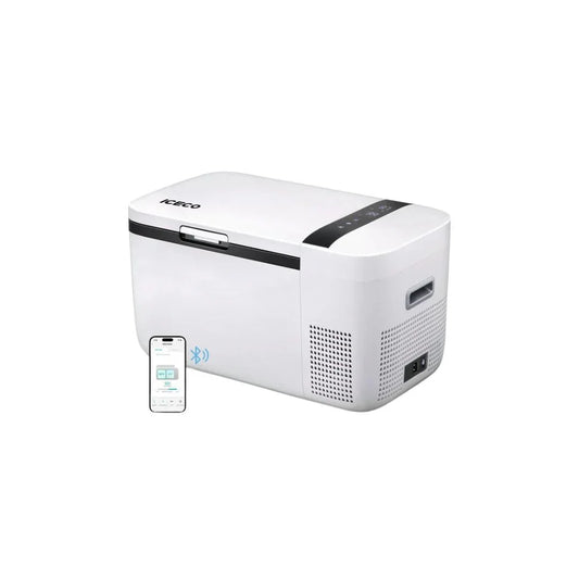 21QT GO20 Dual Zone 12V Portable Freezer (White) | ICECO