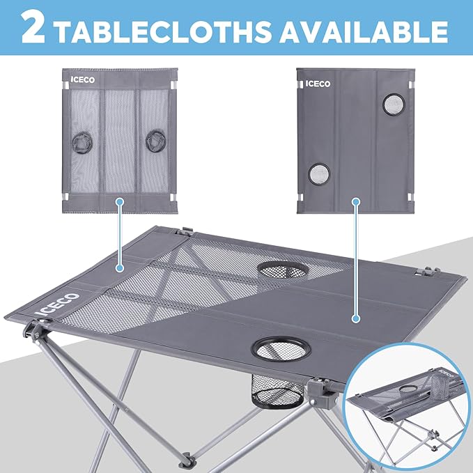 ICECO Portable Folding Camping Table طاولة تخييم