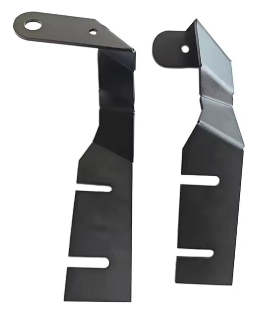 قاعده كشافات و اريل Y62-2pcs Light Bar Bracket Fit for 2012-2024 Nissan Patrol Y62 Driving Light Engine Hood LED Antenna Lamp Bracket Accessories
