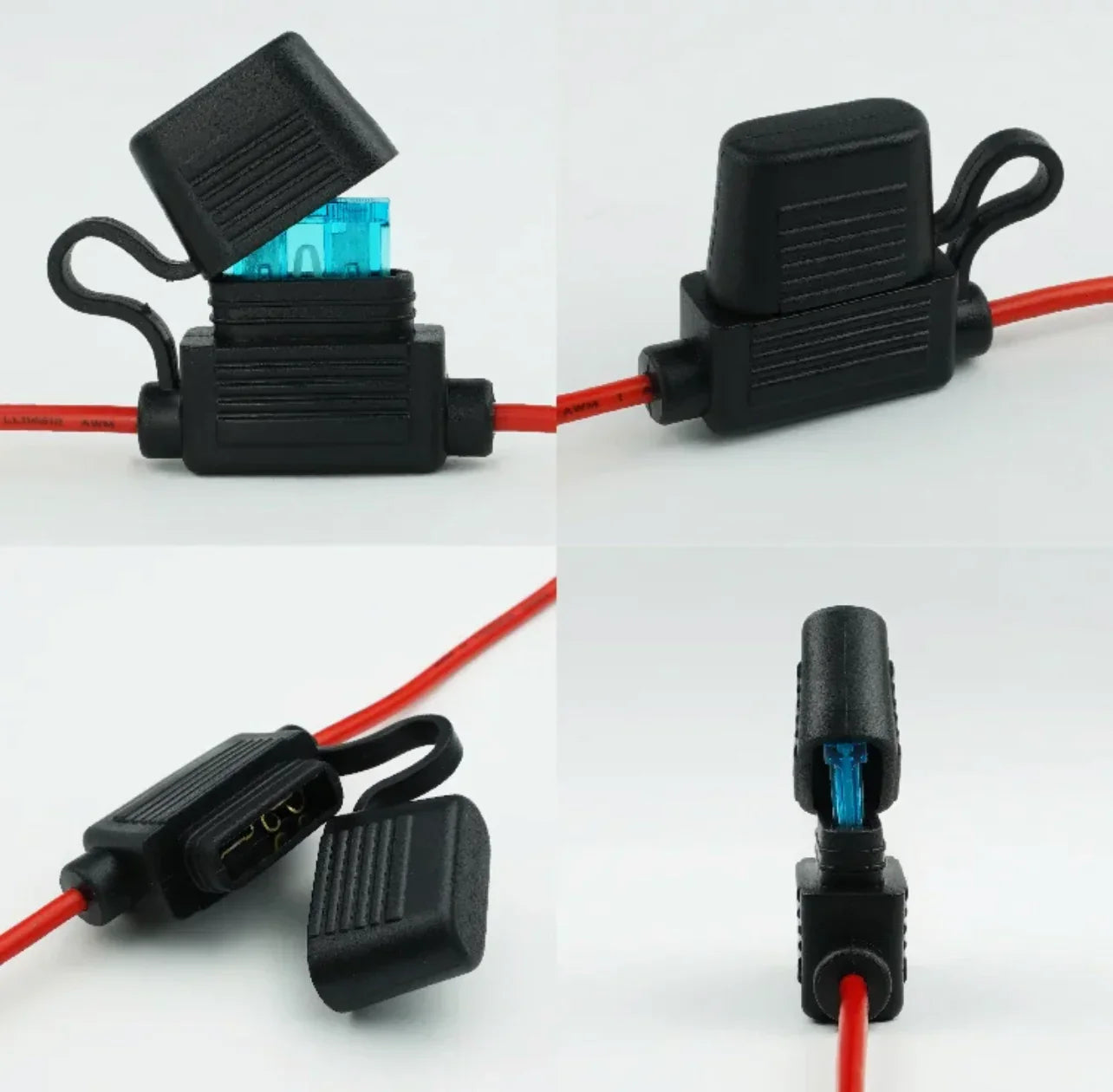 10AWG- Mediam blade fuse holder- 30A max