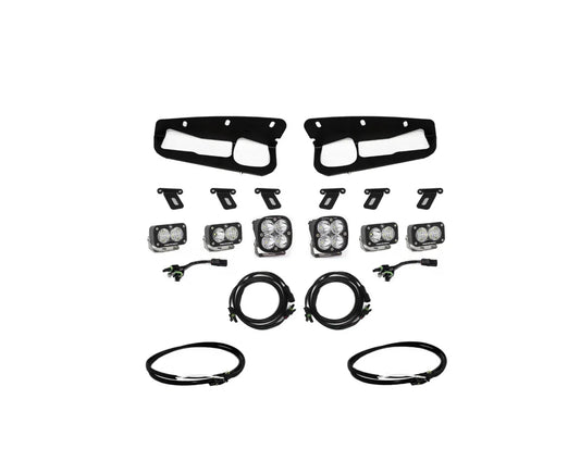 Bronco Fog Pocket Kit 21-Up Ford Bronco Pro w/Upfitter Baja Designs