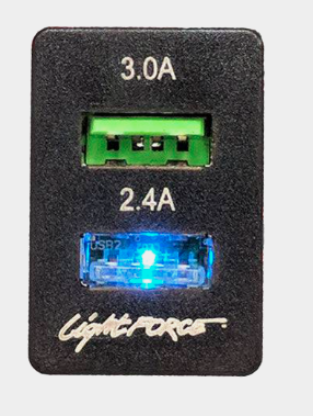 Dual USB to suit Toyota/Holden