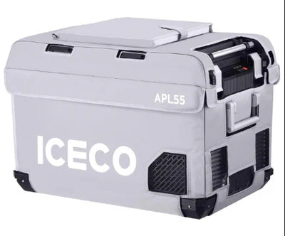 58QT APL55 Dual Zone 12 Volt Fridge refrigerator | ICECO+ Cover + ثلاجة ايسيكو بسعة 58 كوارتAPL55