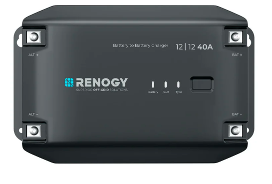 12V 40A DC to DC Battery Charger