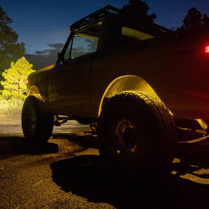 LED Rock Light-Amber