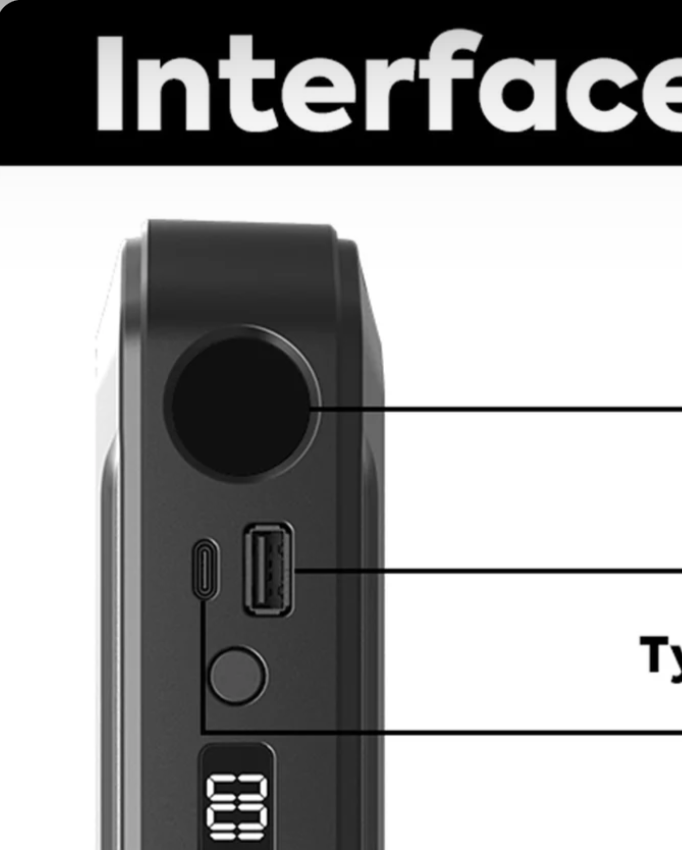 بطارية ثلاجة-Magnetic Power Bank 250WH - Iceco V.2