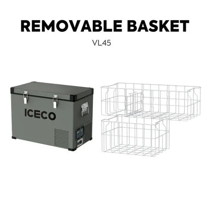 ثلاجة-VL45 Portable Freezer Single Zone | ICECO | 45 LT