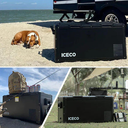 95QT VL90ProD Dual Zone RV 12 volt Fridge Freezer | ICECO ثلاجة