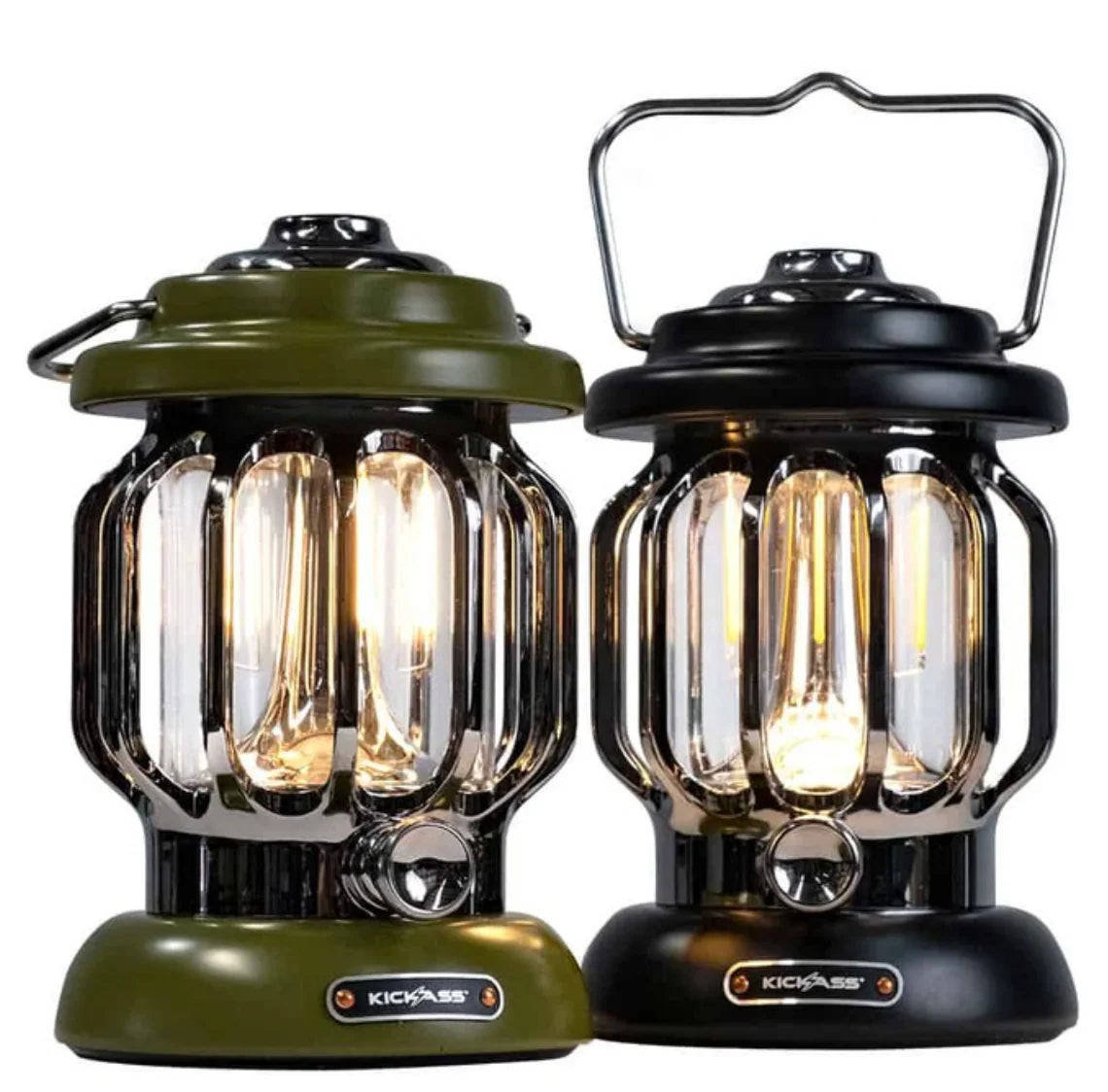 سراي ليد لون اسود-KA Vintage Camping Lantern-Black