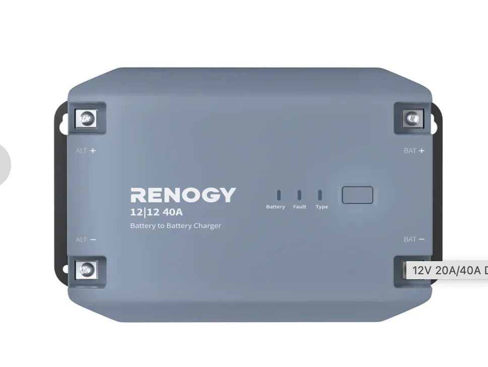 12V 40A DC to DC On-Board Battery Charger شاحن بطارية